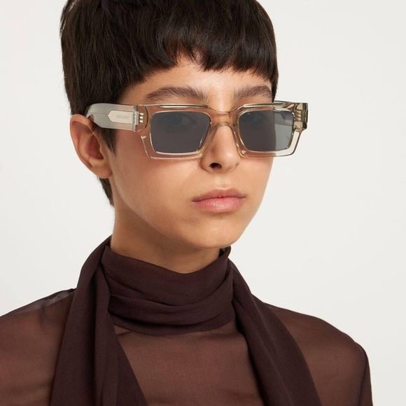 NEW SAINT LAURENT SQUARE UNISEX SL572 003 SUNGLASSES - Picture 6 of 10